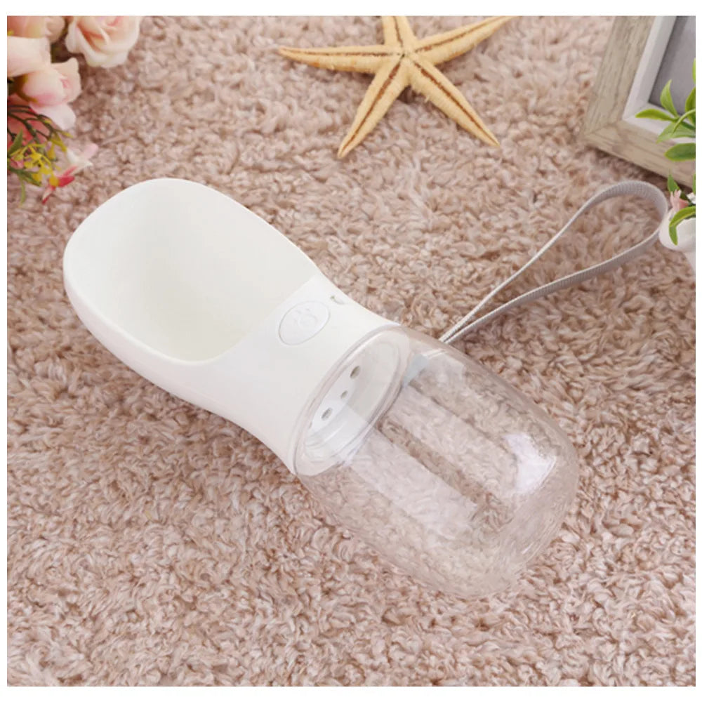 350ml/550ml Portable Dog Water Bottle Bowl Outdoor Walking Puppy Pet Travel Water Bottle Cat Drinking Bowl Dogs Supplies